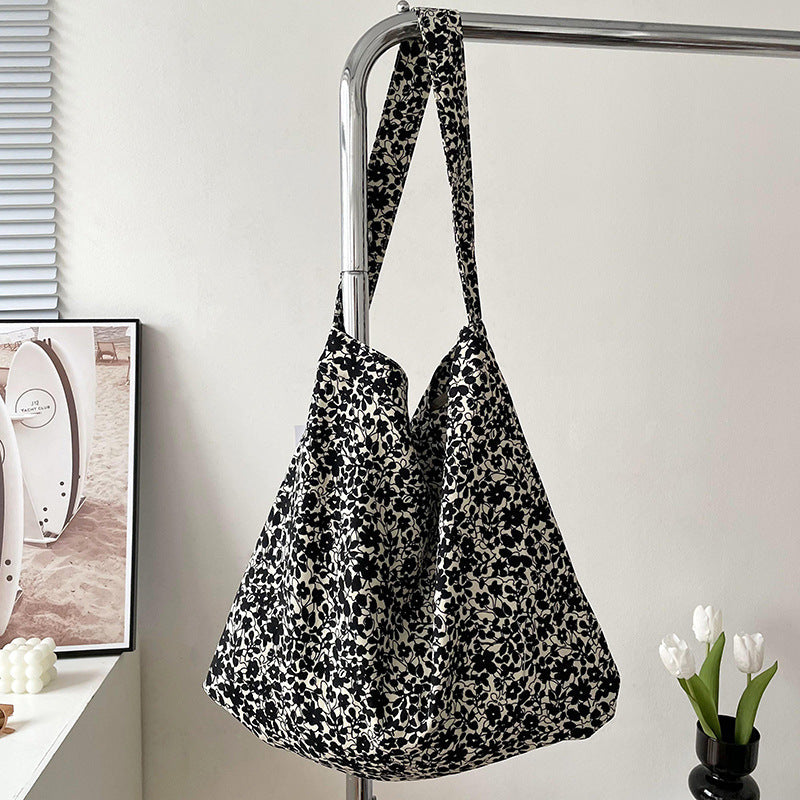 Women's Korean Style Versatile Large Capacity Shopping Shoulder Bags