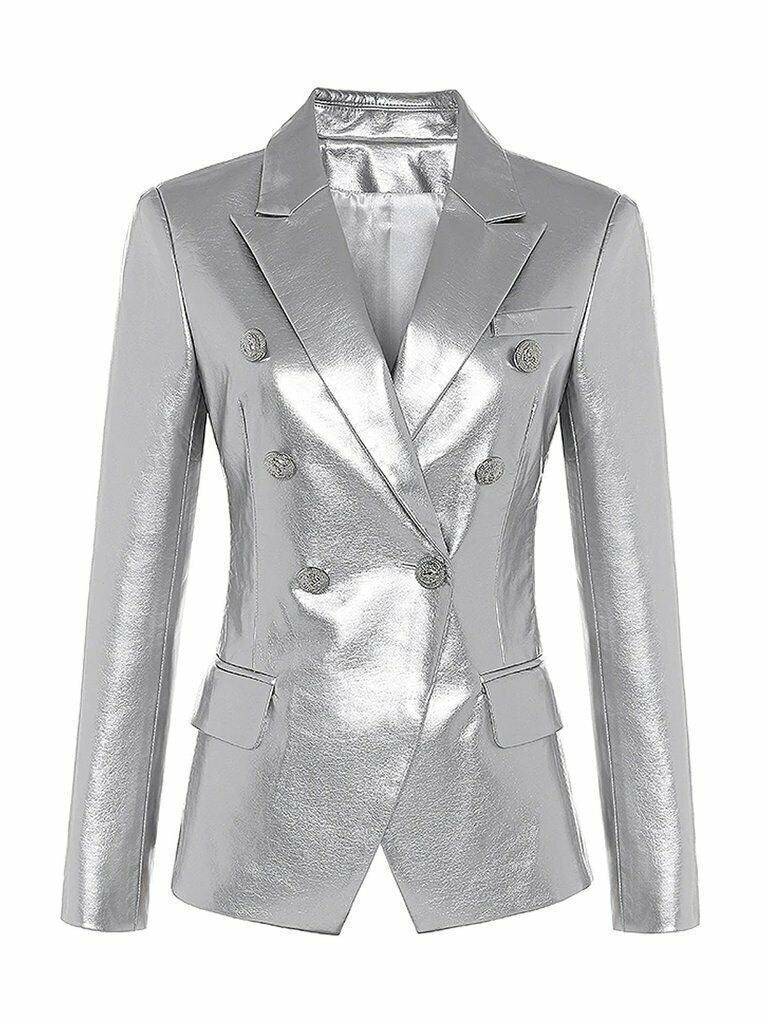Black Long Sleeve Temperament Commute Collar No Jackets