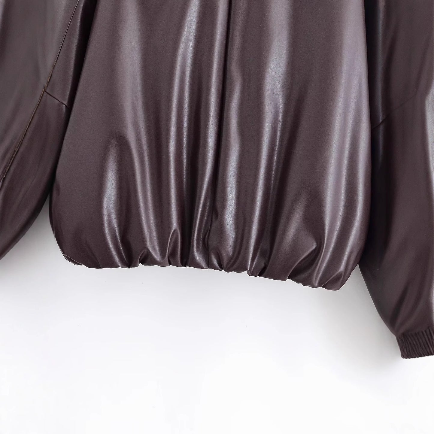 Women's Fashion Casual Large Lapel Zipped Coats