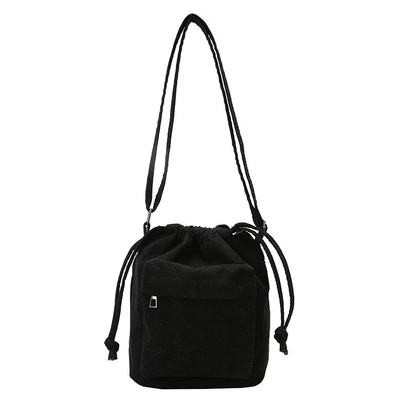 Design Canvas Korean Style Cross Body Shoulder Bags
