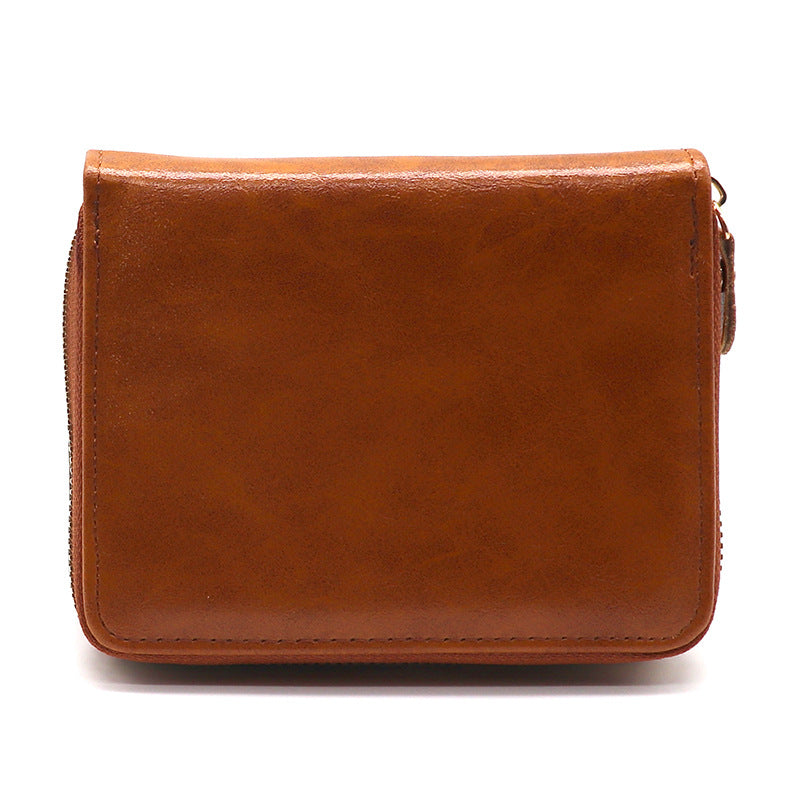 Vintage Organ Large Capacity Multifunctional Female Card Holder