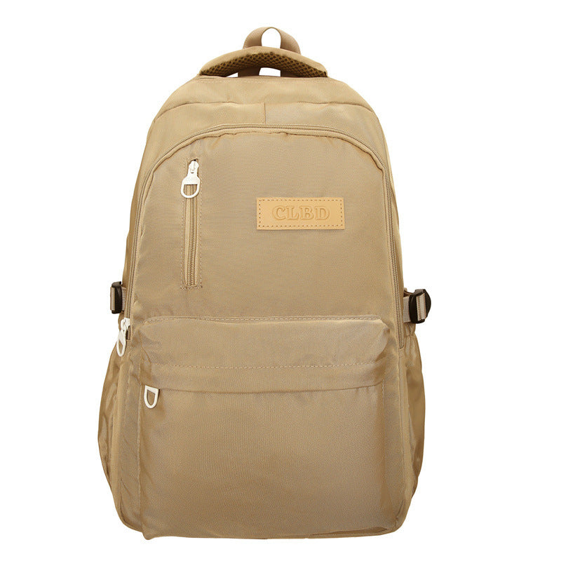 Men's High Large Capacity Simple College Decompression Backpacks