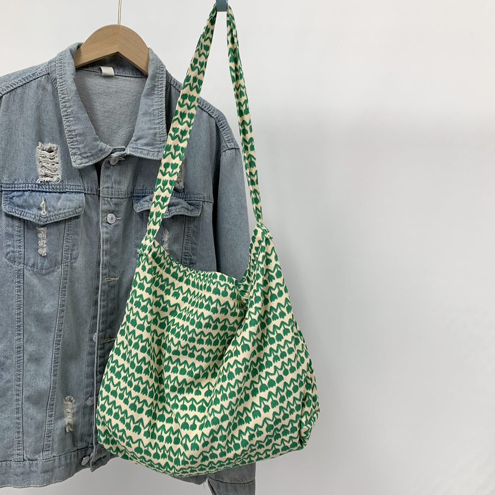 Leopard Print With Large Capacity Zipper Crossbody Bags