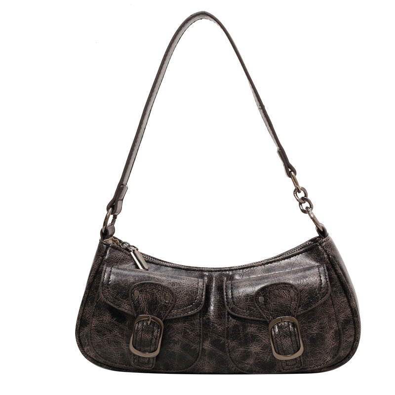 Women's Sweet Cool Motorcycle Minority Fashion Underarm Armpit Bags