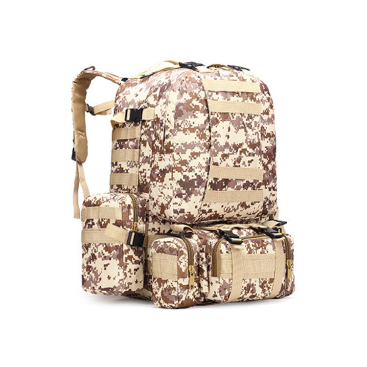 Large Capacity Waterproof Storage Combo Camouflage Mountaineering Backpacks
