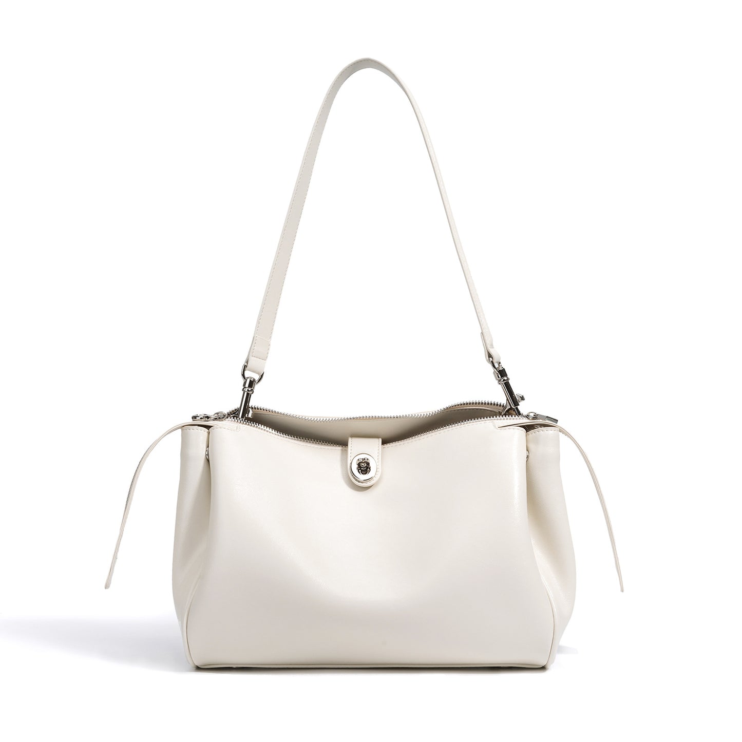 Comfortable Oil Wax Leather Commuter Western Armpit Bags