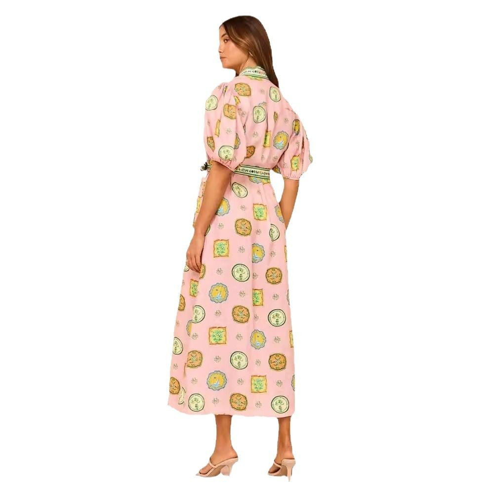 Personalized Iti Lantern Sleeve Casual Fashion Dresses