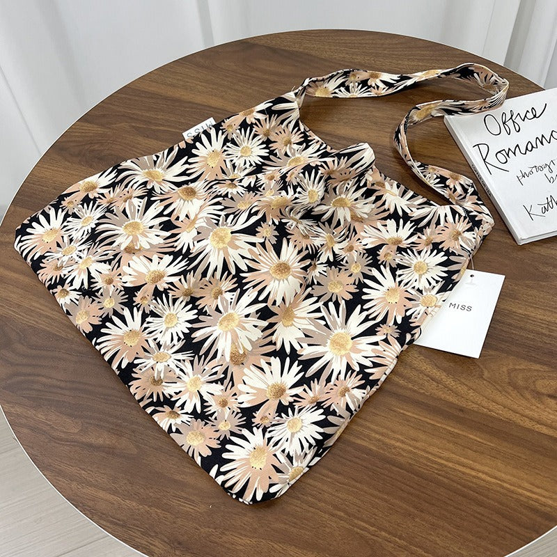 Women's Korean Style Versatile Large Capacity Shopping Shoulder Bags
