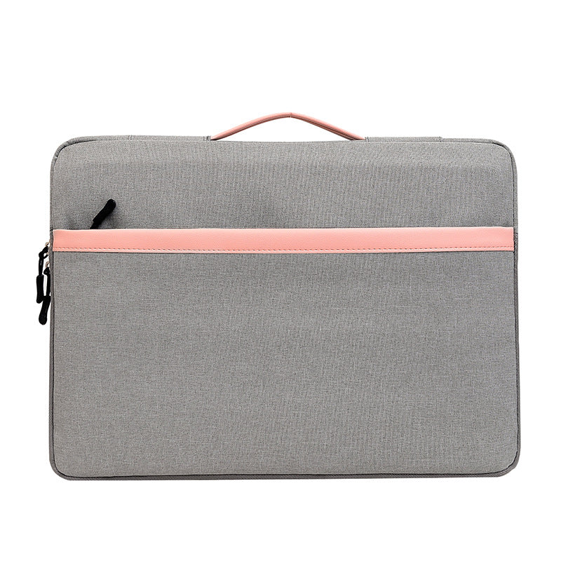 Women's & Men's & Notebook Inner Pc Pink Simple Bags