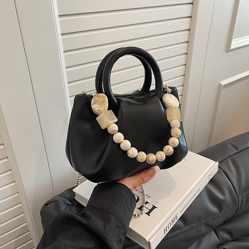 Women's Design Summer Fashion Pleated Cloud Shoulder Bags