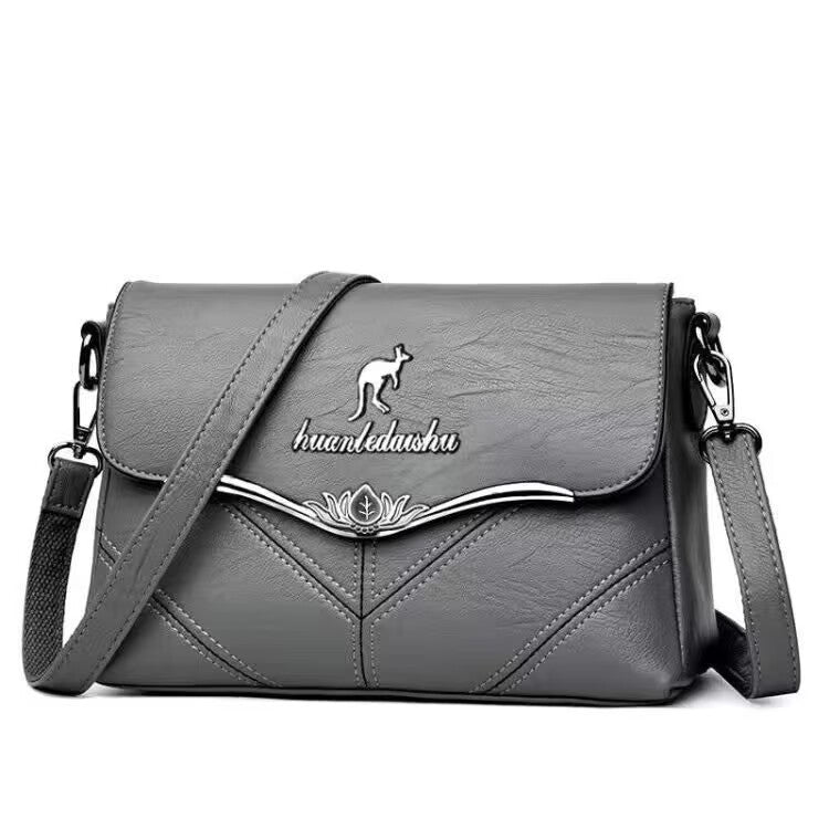 Women's Real Soft Leather Large Capacity Mom Crossbody Bags
