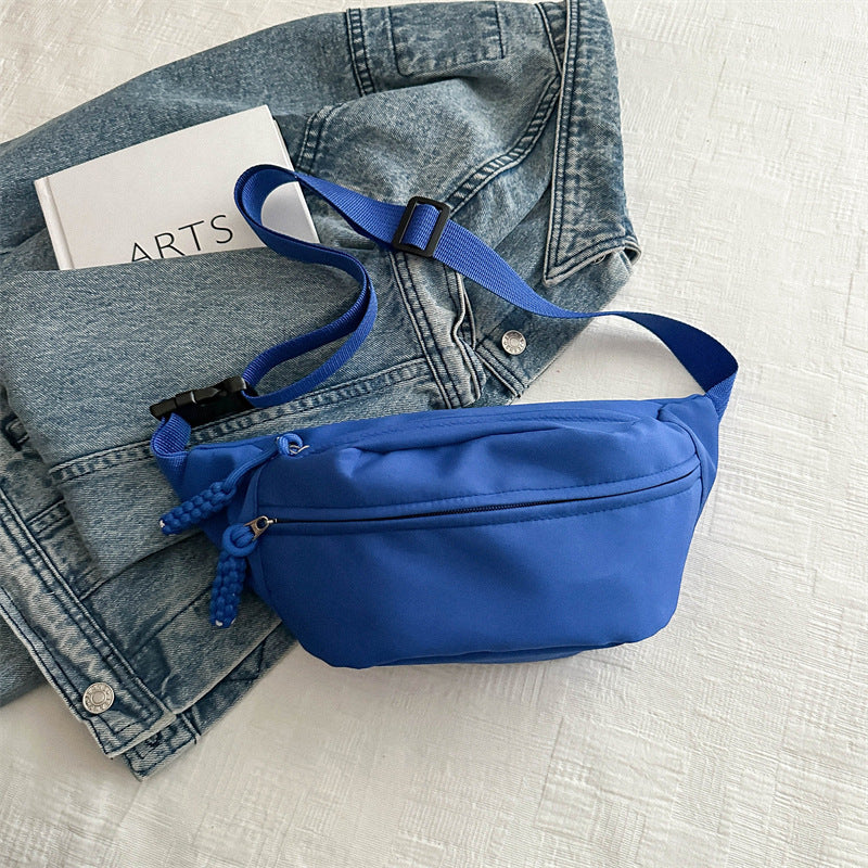 Solid Color Simple Korean Style Spring Shoulder Bags