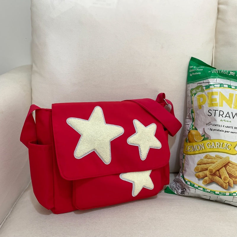 Style Female Large Capacity College Class Make-up Tote Bags