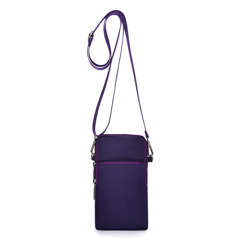 Women's Big Screen Mobile Oxford Cloth Wrist Phone Bags