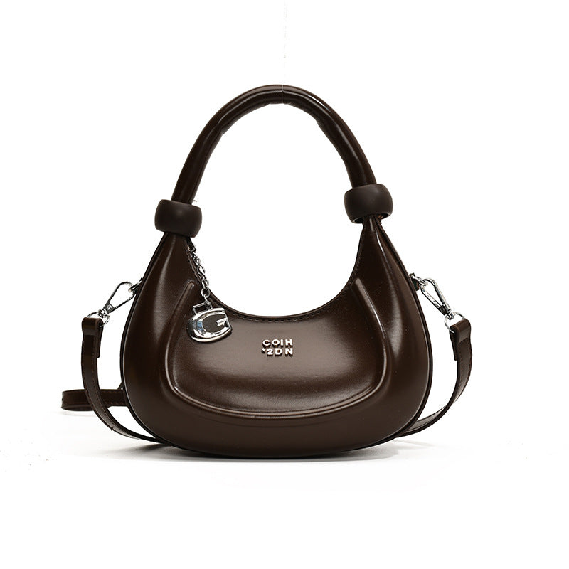 Women's Retro Underarm Crescent For Trendy Fashion Commuter Crossbody Bags