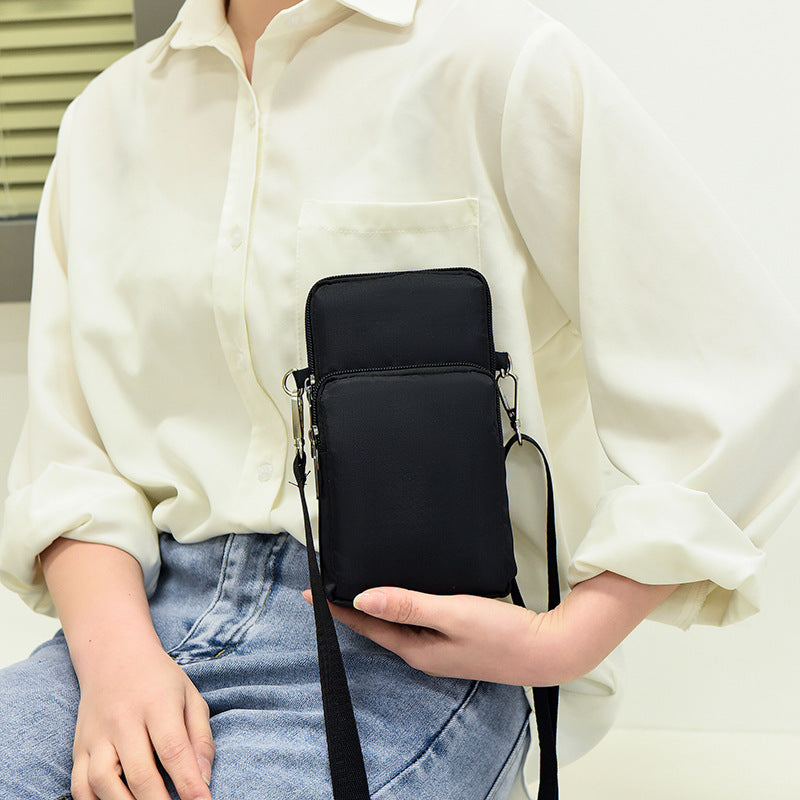 Women's Big Screen Mobile Oxford Cloth Wrist Phone Bags