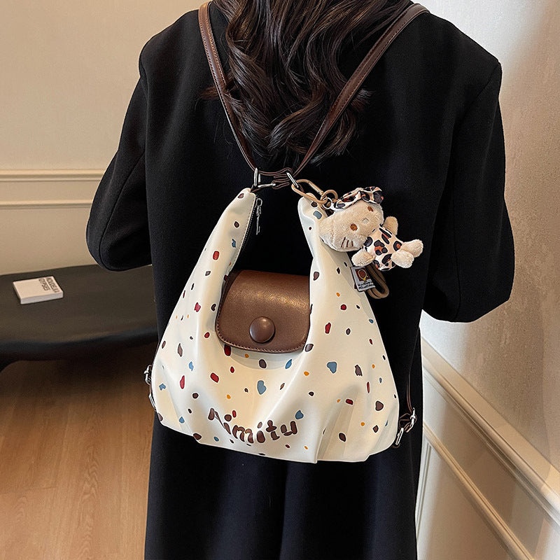 Women's Amy Rabbit Large Capacity Simple Fashionable Shoulder Bags