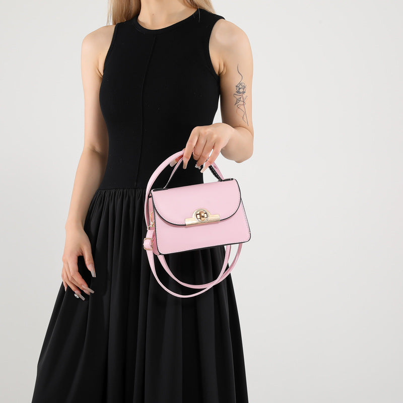 Women's Atmosphere Solid Color Simple Summer Fashion Crossbody Bags
