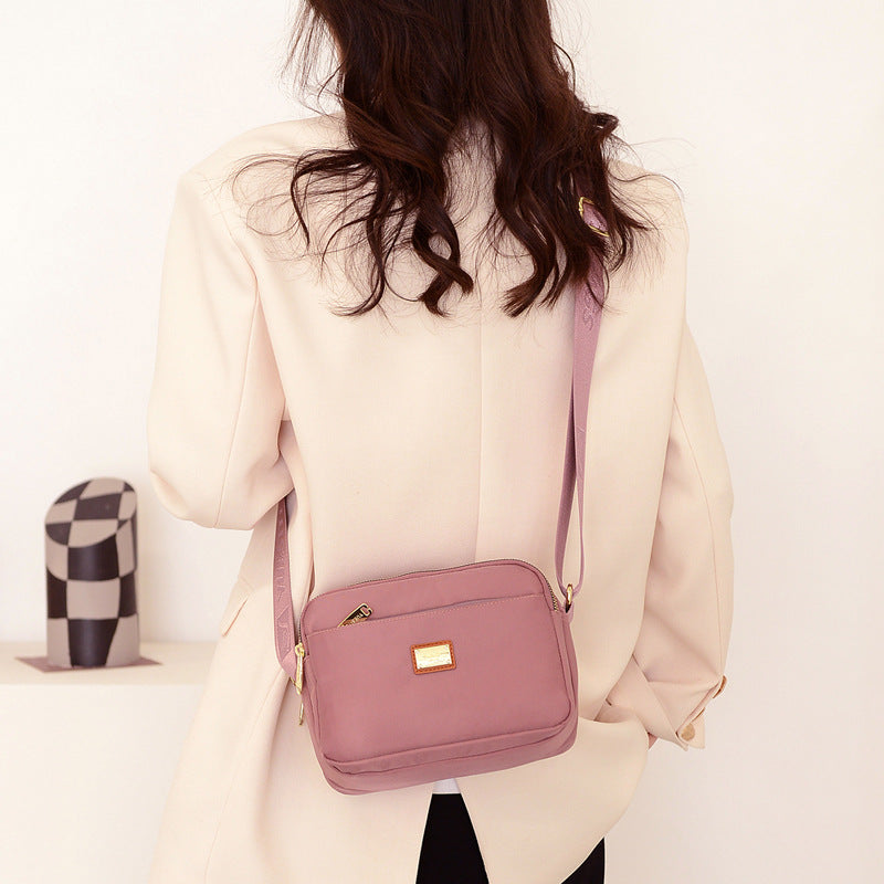 Korean Style Nylon Oxford Cloth Simple Crossbody Bags