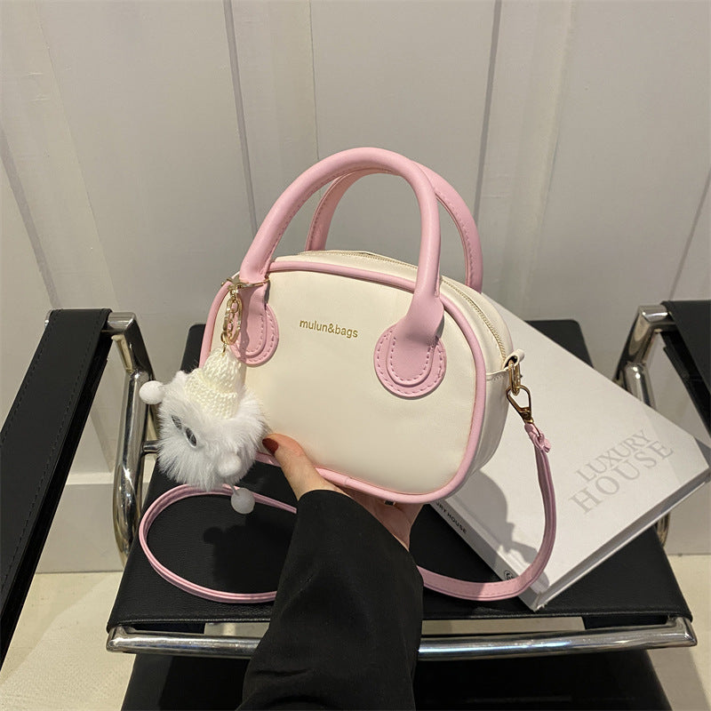 Women's Fashion Stitching Textured Spring For Shoulder Bags