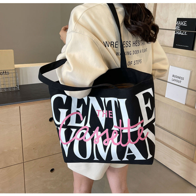 Korean Style Large Capacity Totes Niche Shoulder Bags