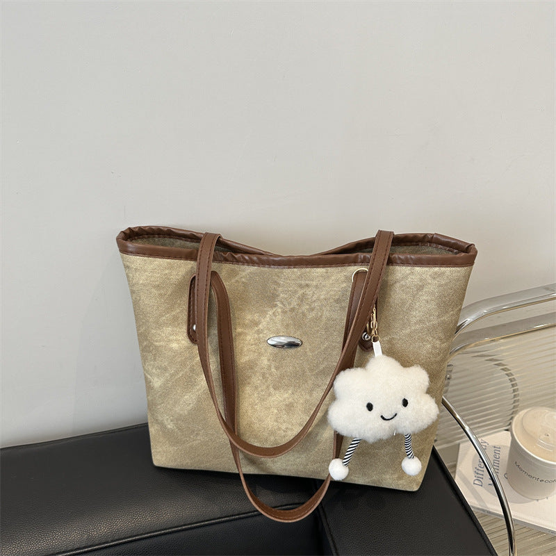 Women's Simple Large Capacity Fashion Commuter Shoulder Bags