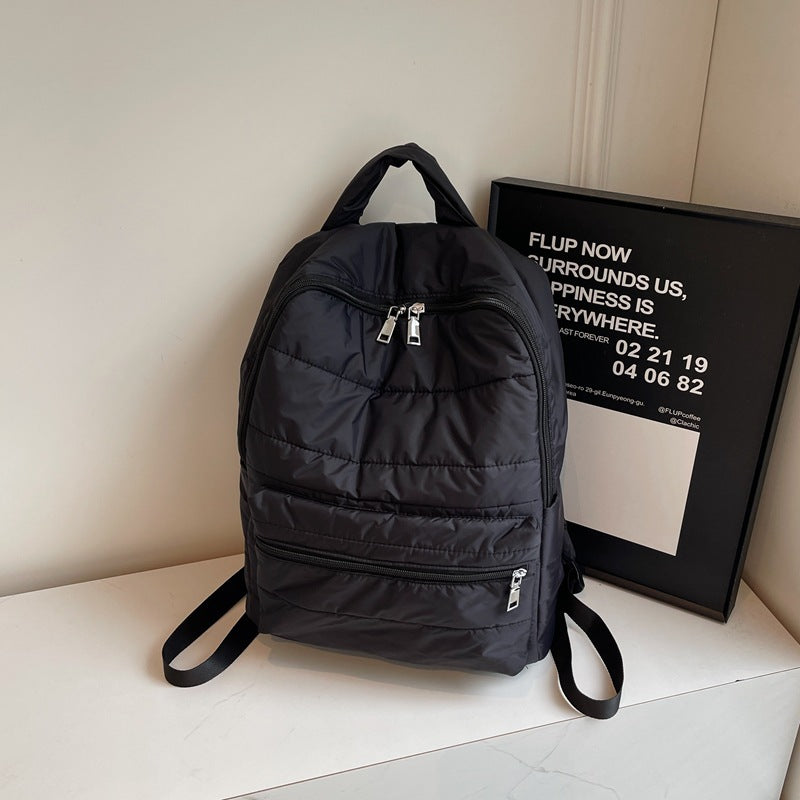 Cotton Jacket Fashionable Simple Large Capacity Backpacks