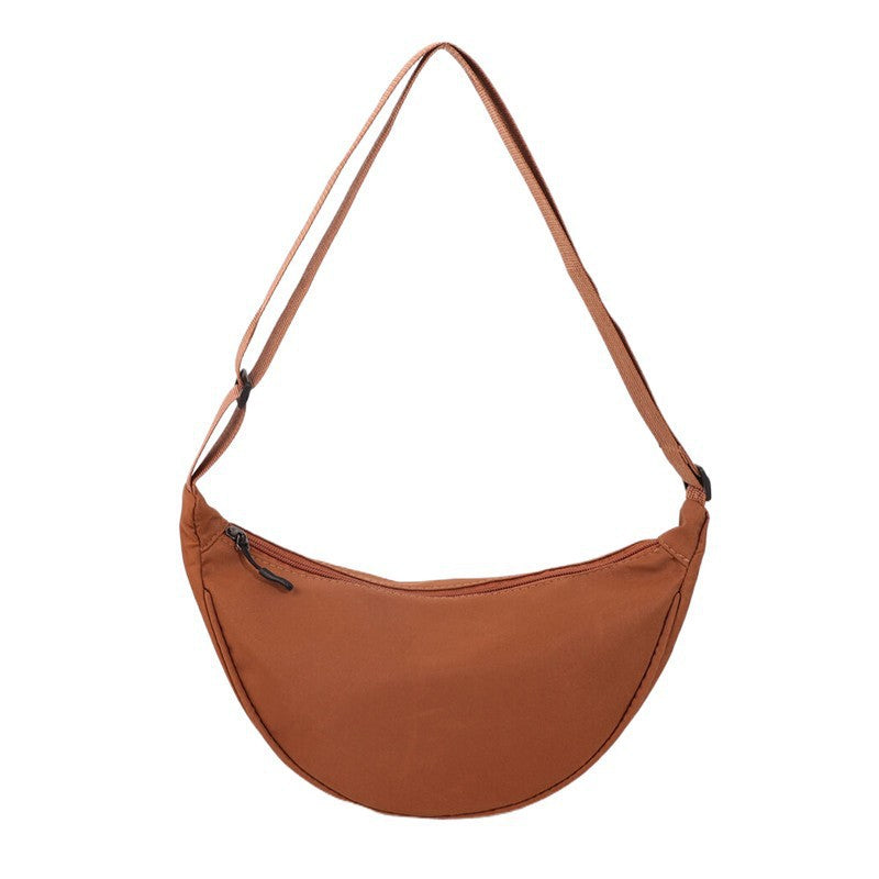 Women's Retro Trend Solid Color Lightweight Texture Bags