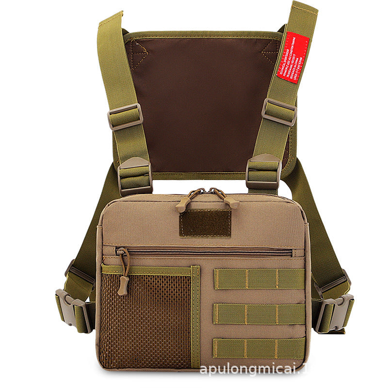 Men's Vest Jacket Camouflage Camping Motorcycle Backpacks