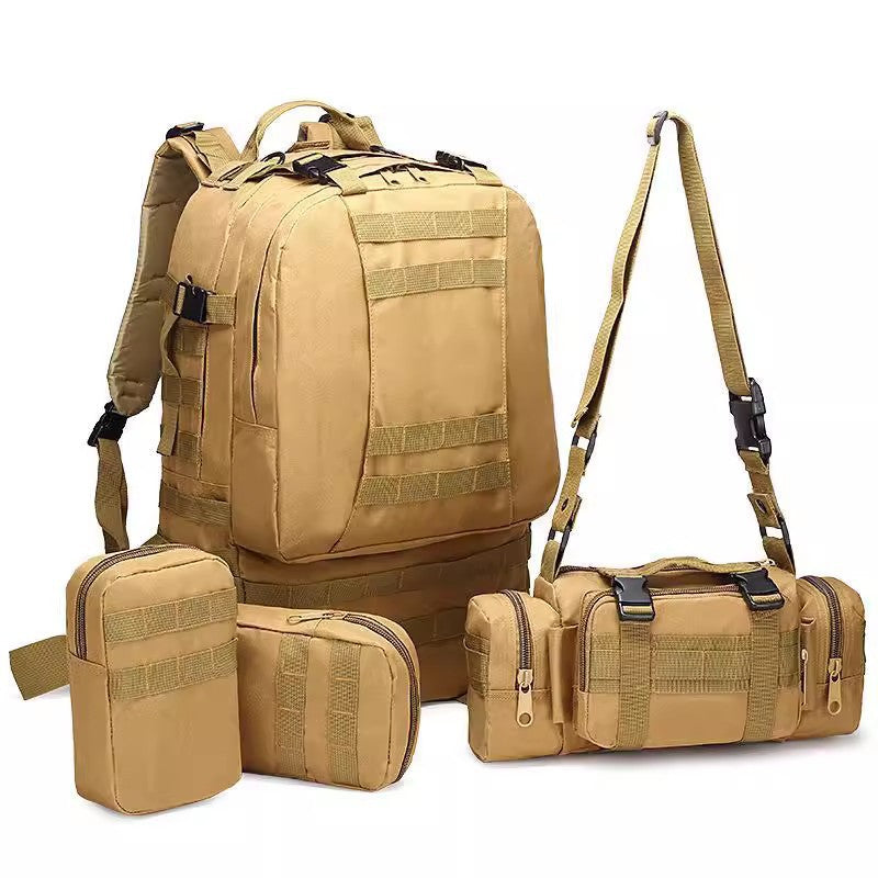 Large Capacity Waterproof Storage Combo Camouflage Mountaineering Backpacks