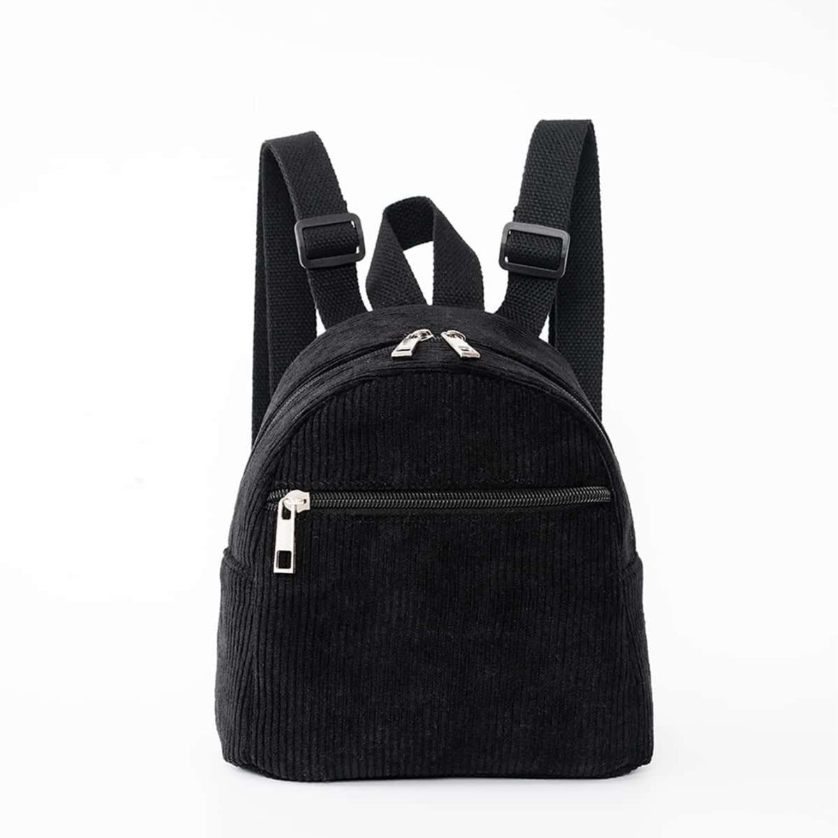 Women's & Men's & Mini Solid Color Fashion Corduroy Backpacks