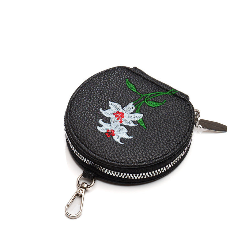 Women's Unique Large Capacity Embroidered Mobile Phone Bags