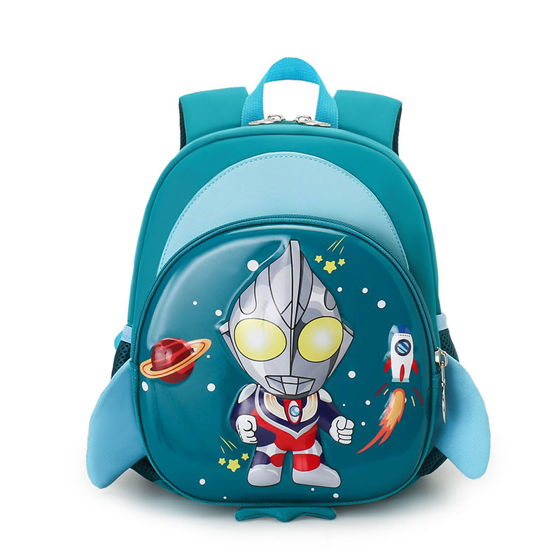 Children's Western Style Shark Egg Shell Cute Kindergarten School Bags