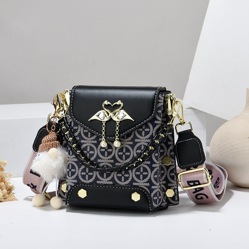Classic Korean Simple Summer Mobile Female Shoulder Bags