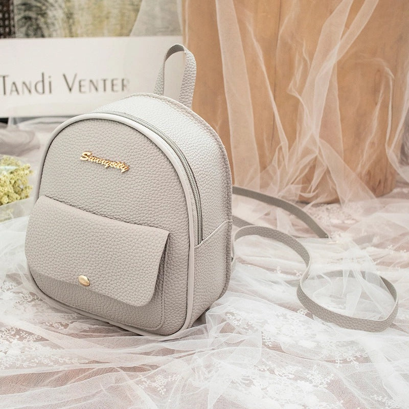 Women's Simple Cute Letter Label Fashion Backpacks