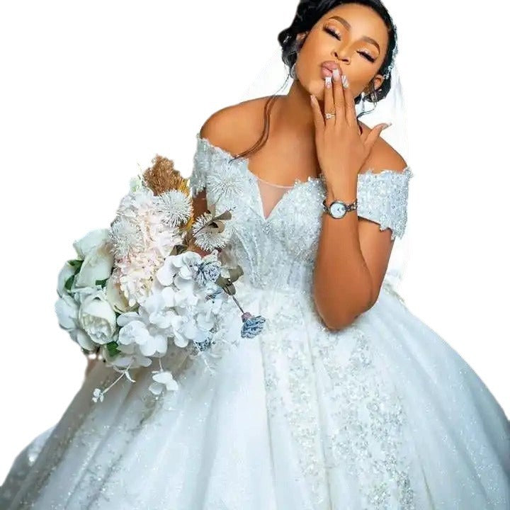 Dress Temperament Bride Elegant Palace Style Wedding Dresses