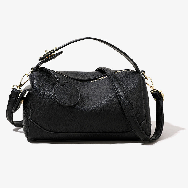 Women's Leather Large Capacity Commuter Boston Pillow Shoulder Bags