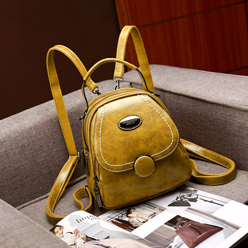 Women's Summer Retro Style Portable Shoulders Pillow Backpacks