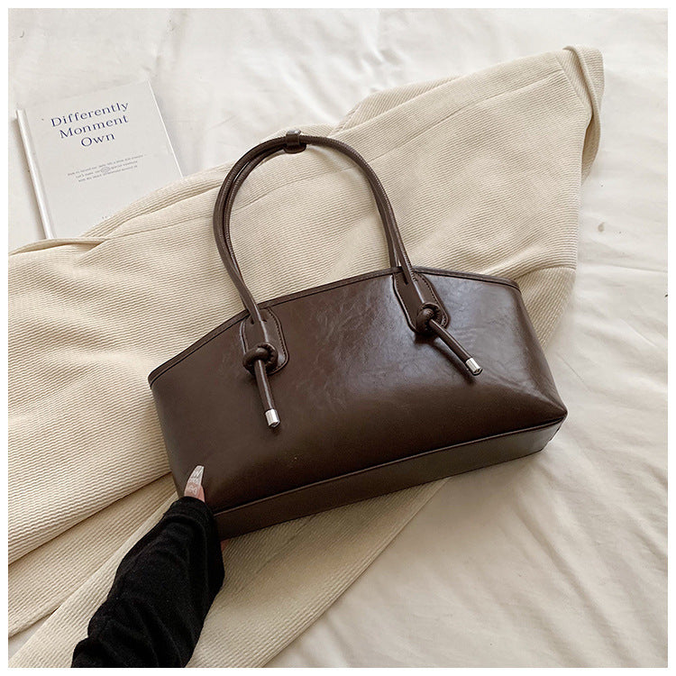 Women's Retro Large Capacity Commuter Fashionable Simple Bags