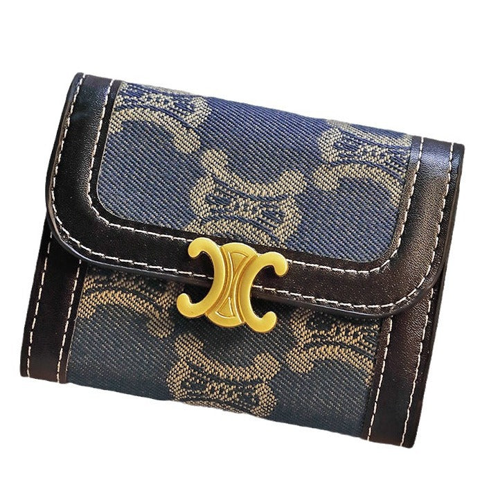 Female Multiple Slots Exquisite Large Capacity Card Holder