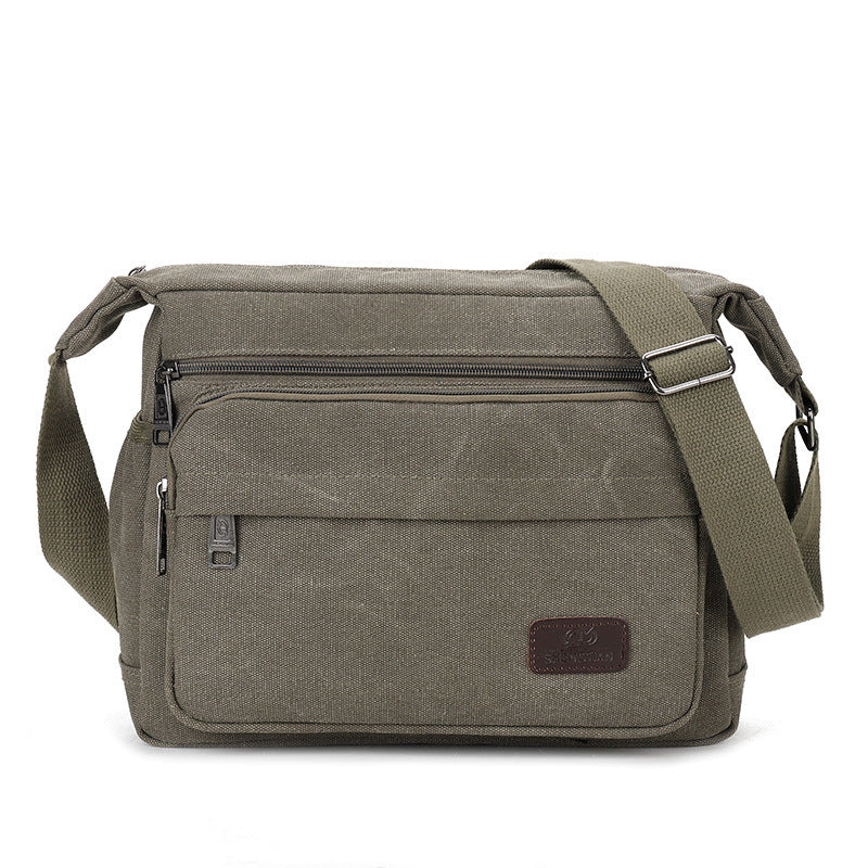 Men's Entity Canvas Office Document Leisure Men's Messenger Bags