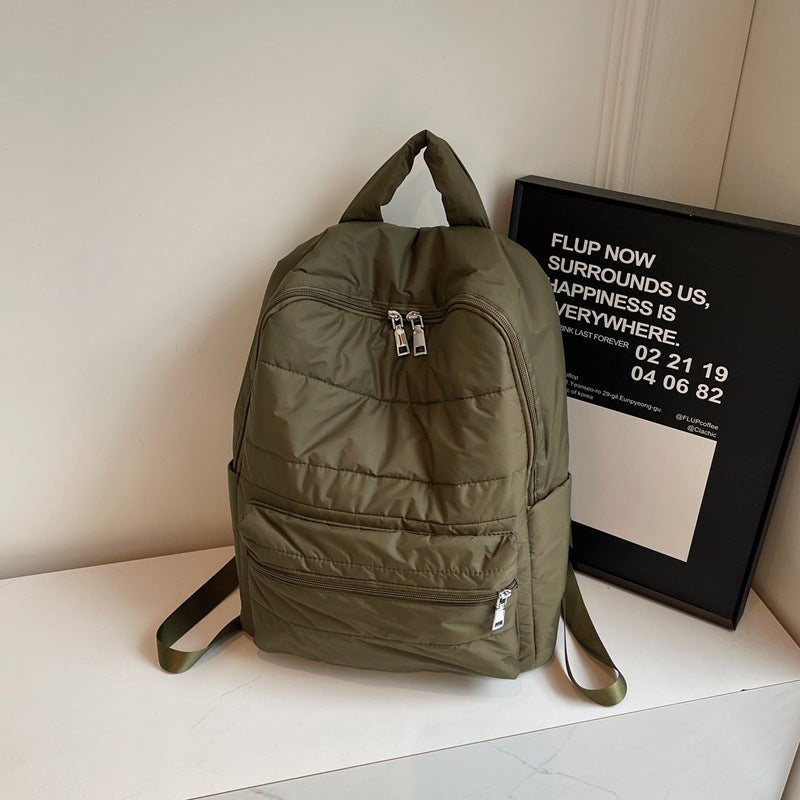 Cotton Jacket Fashionable Simple Large Capacity Backpacks