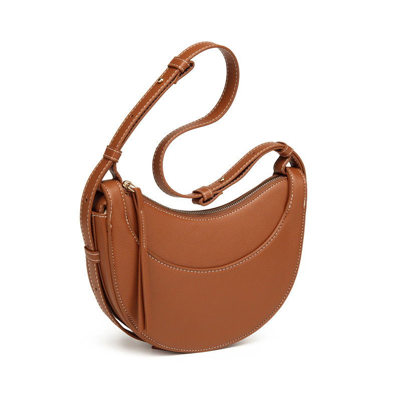 Women's Design Dumpling Selenodont Soft Leather High-grade Crossbody Bags