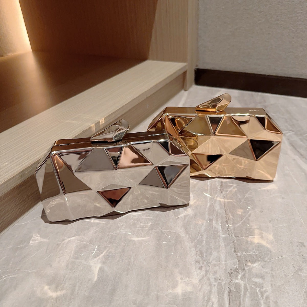 Dinner Metal Clutch Chain Dress Garment Evening Bags