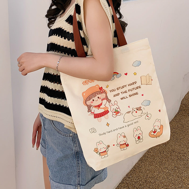 Cool Attractive Trendy Canvas Large Capacity Shoulder Bags