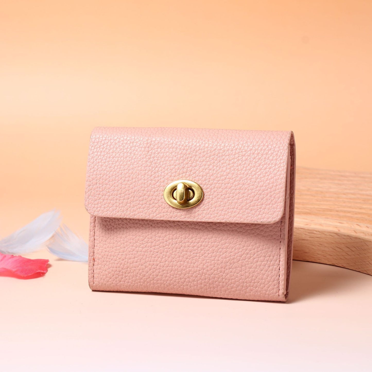 Retro Exquisite Compact Soft Leather Hand Ladies Wallets
