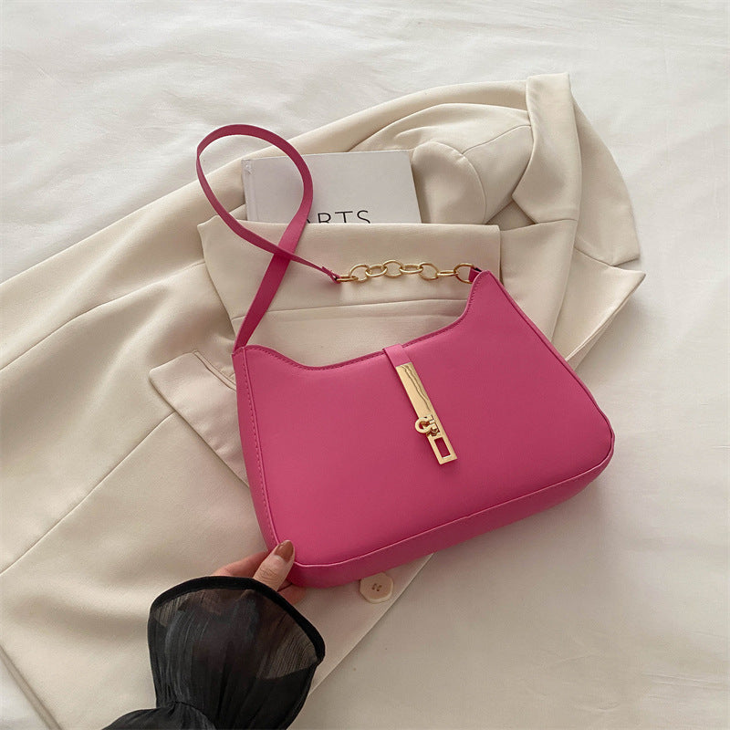 Women's Korean Style Design High-grade Portable Underarm Shoulder Bags
