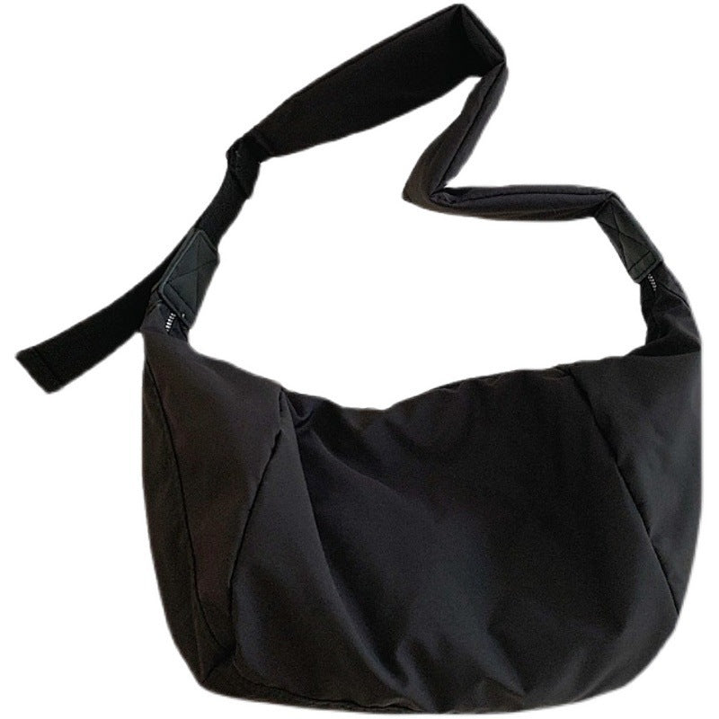 Women's Large Capacity Wide Strap Canvas Design Crossbody Bags