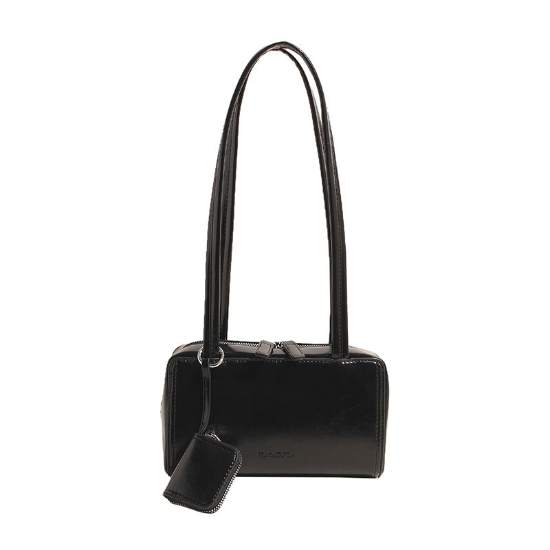 Women's Preppy Style Korean High Sense Retro Shoulder Bags