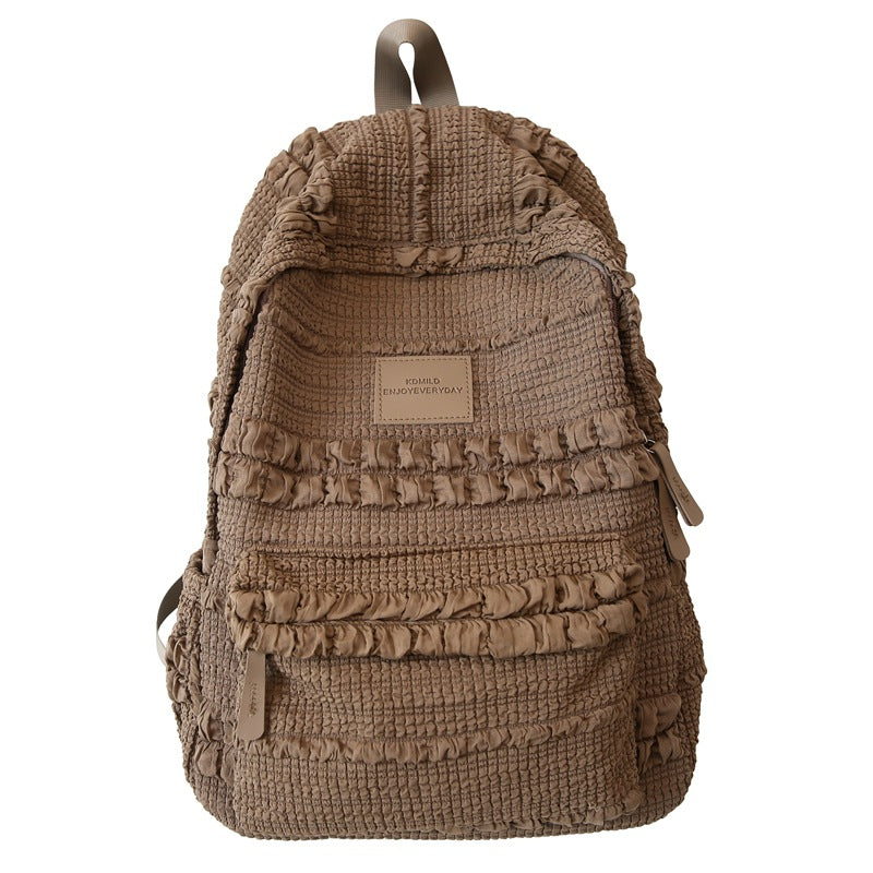 College Cream Puff High Niche Bubble Middle School Students' Schoolbags